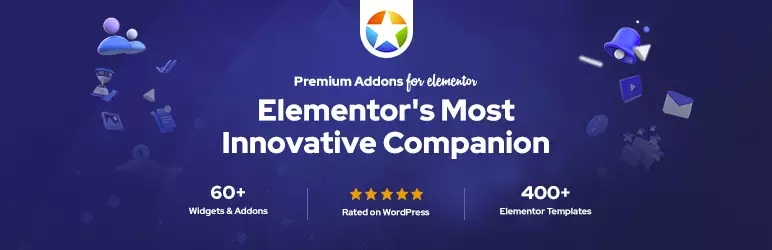 Premium Addons for Elementor - 400+ Premade Elementor Templates