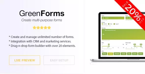 Green Forms - WordPress Form Builder