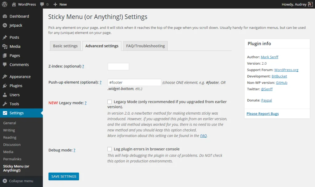 WP STICKY - Sticky Menu & Sticky Header 4 WP STICKY